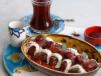 Sourcherry With Grape Leaves