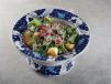 Rocket salad with pomegranate seeds