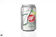 Diet 7up Can