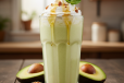 Avocado Almond Honey Shake