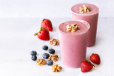 Strawberry Nuts Shake