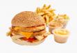 Chicken Burger Double Burger bread