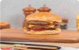 Beef Burger Double Burger bread