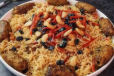 Afghani Pulao With Shami Kabab