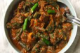 Bhindi Gosht Handi