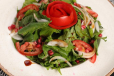 Rocca and Fodder Radish Salad