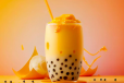 mango popup bubble tea 
