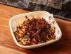 Loaded Fries With Cheese, Pulled Lamb, Crispy Onion, BBQ Sauce