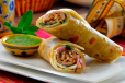 Chicken Seekh Kabab Roll