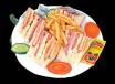 Hot Dog Club Sandwich