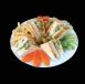 Vegetable Club Sandwich