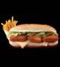 Chicken Nuggets Sandwich Combo