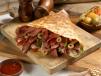 Chicken Hotdog Crepe