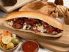 Beef Hotdog Sandwich