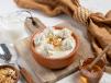 Rice Pudding With Fresh Cream And Nuts