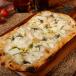 Roast Garlic and Mozzarella Pinsa (Pizza)