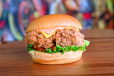 Dynamite Chicken Crunch Burger
