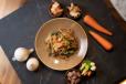 Rice Noodles in Soya Sauce Prawns