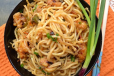 Schezwan Noodles - Prawn