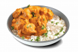 BUTTER CHICKEN WITH RICE