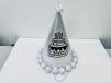 Silver Party Hat