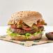 Swiss Cheese Mushroom Burger