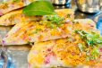 Onion And Tomato Uthapam