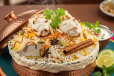 Chicken Malai Tikka Dum Biryani 