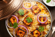 Paneer Tikka Dum Biryani 
