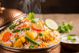 Vegetable Dum Biryani 