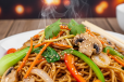 Mushroom Chowmein 
