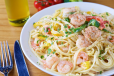 Spaghetti Seafood Cream (Italian)