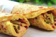 Omelet with Poratta