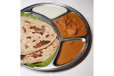 Chapathi + Chicken Curry