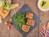 Bruschetta Classica Con Pomodoro , Basilico , Aglio E Oregano