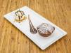Tortino caldo al cioccolato fondente con gelato alla vaniglia