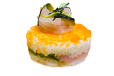 White Fish and Avocado Chirashi