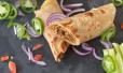 Mutton Tikka Boti Roll