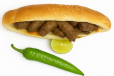 Baladi Sausages Sandwich