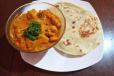 Chappati With Chicken Curry