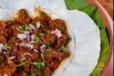 Pathiri With  Beef Curry