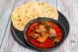 Poratta With Fish Curry