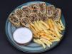 Arabic Meat Shawarma Plate 10 Pieces