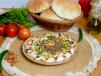 Hummus With Meat And Nuts