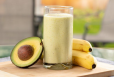 Fresh Avocado Banana Mix juice
