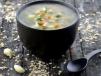 Chicken Burnt Garlic Soup
