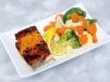 Grilled Salmon With Vegetable Steamed