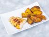 Grilled Chicken Breast With Potato Wedges