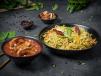 Kung Pao Style Chicken Dumplings With Singapore Noodles