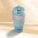 16 oz Blue Hammered cup